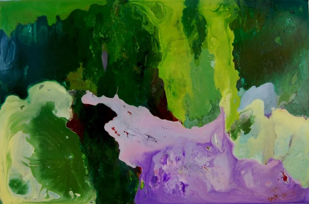 Pause, 2009 Acrylic on board 79.5 x120cm