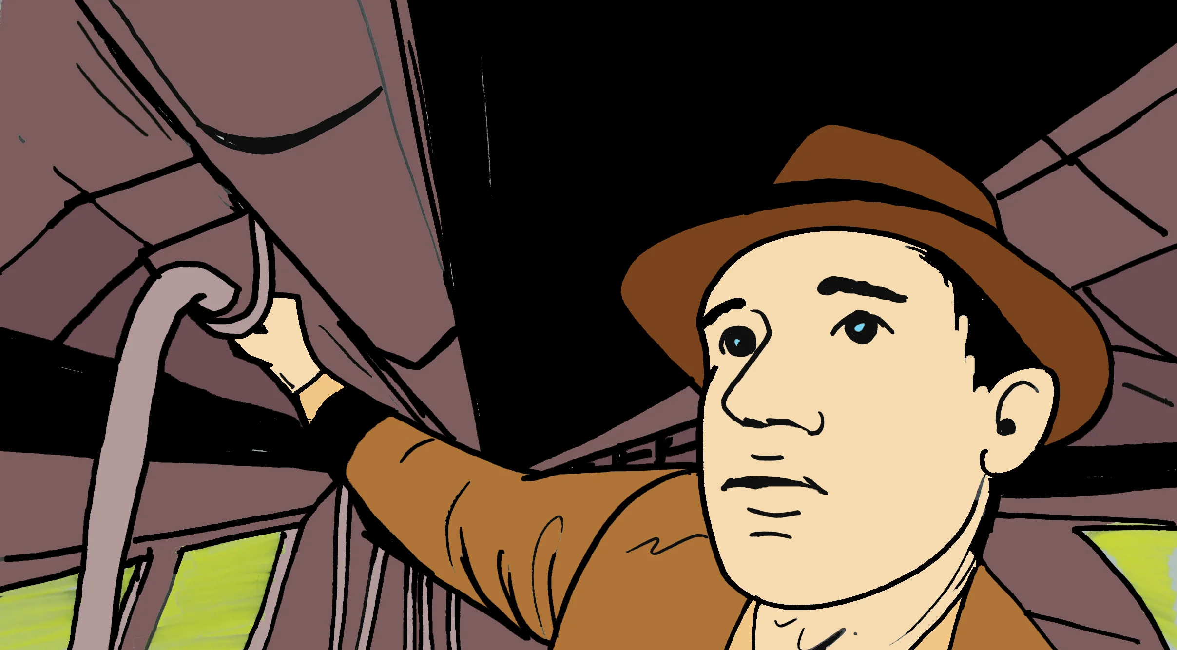 The Introspective Detective - style frame