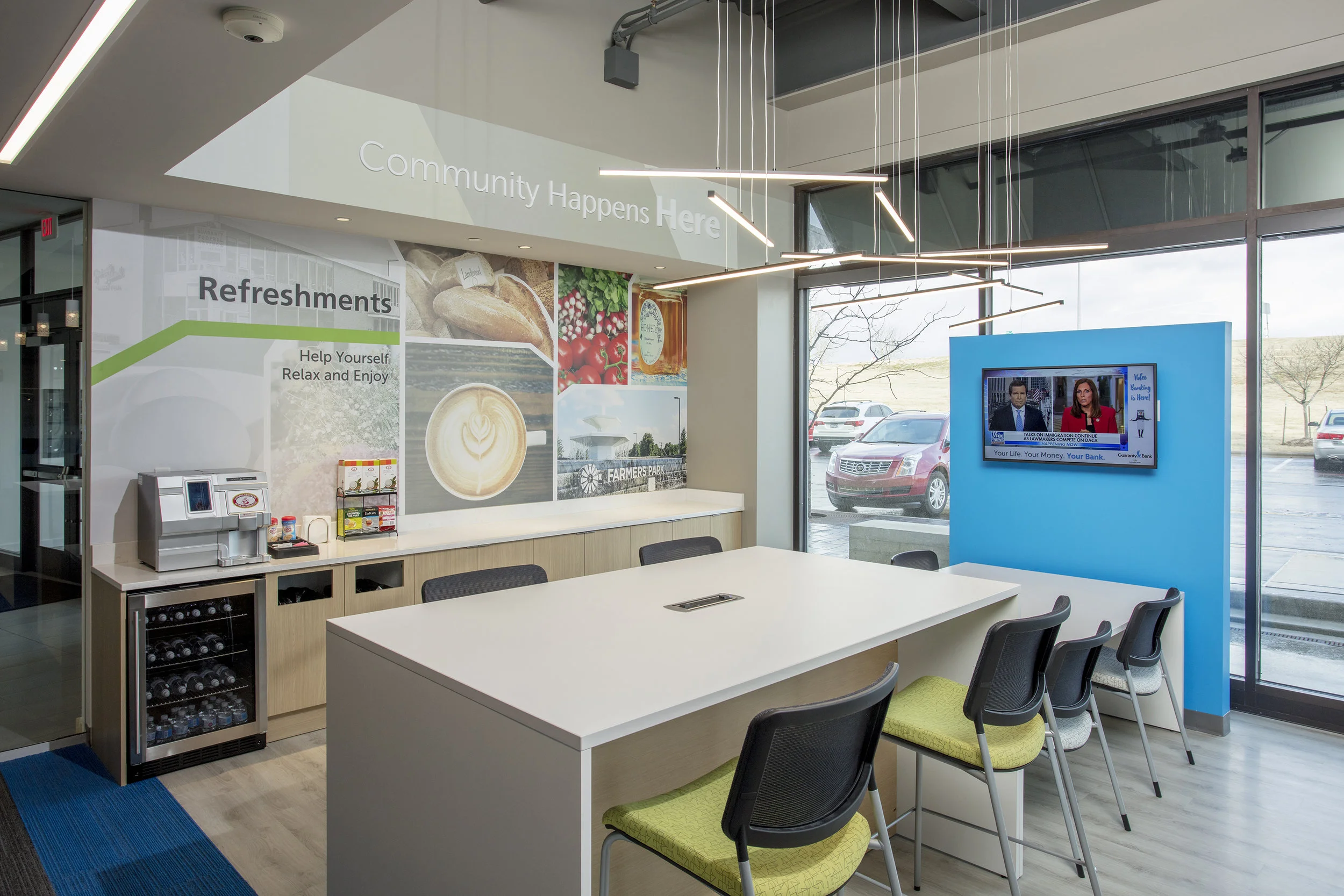 Guaranty Bank Farmers Park Location — Grooms Office Environments