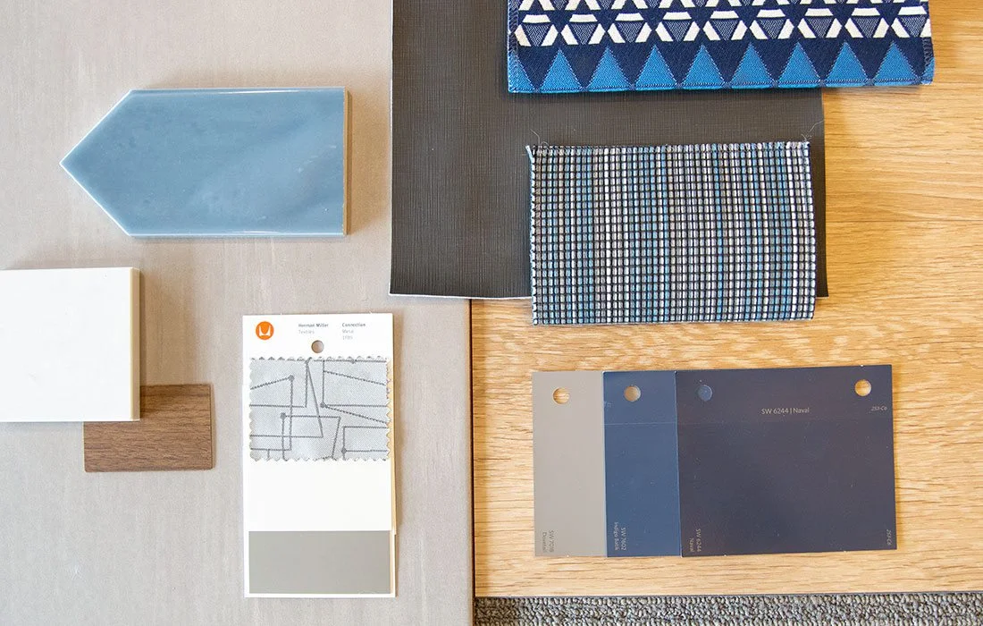 Photo by Linda Huynh Consider using blue in your office to stimulate focus and learning.