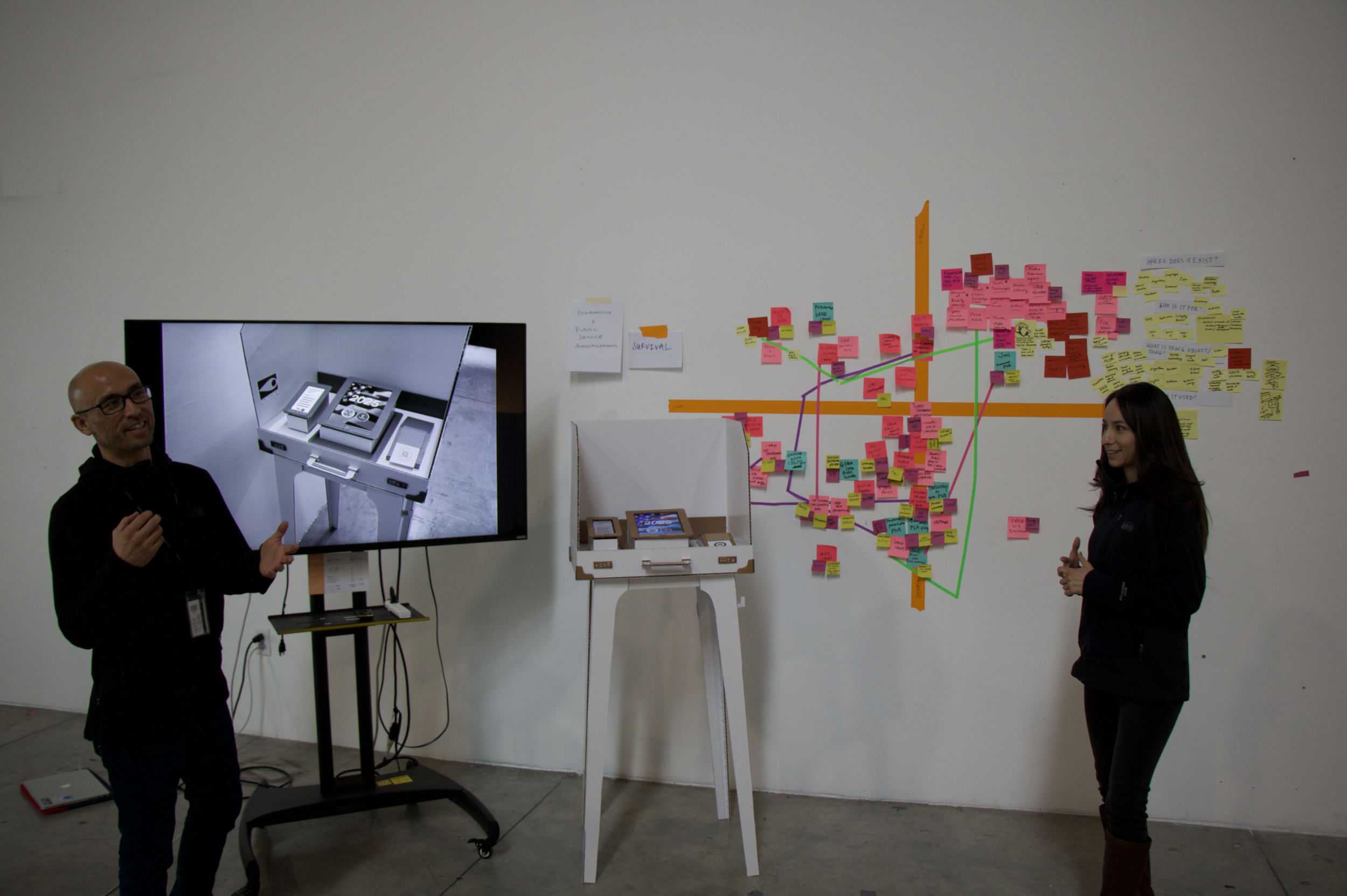 Exhibition presentation of TTBI for 2024 Presidential Election