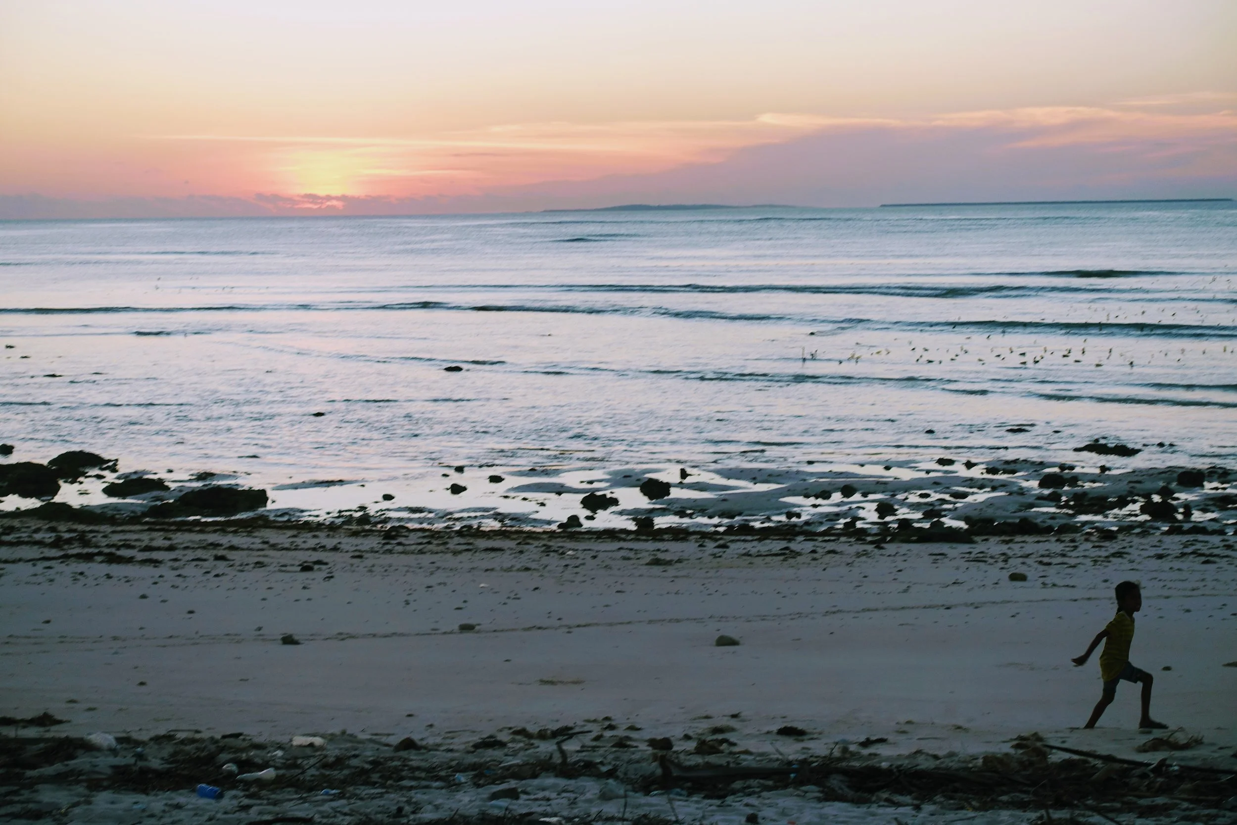 I went to this island that no one has ever heard of in Indonesia completely alone and spent time just thinking about life.