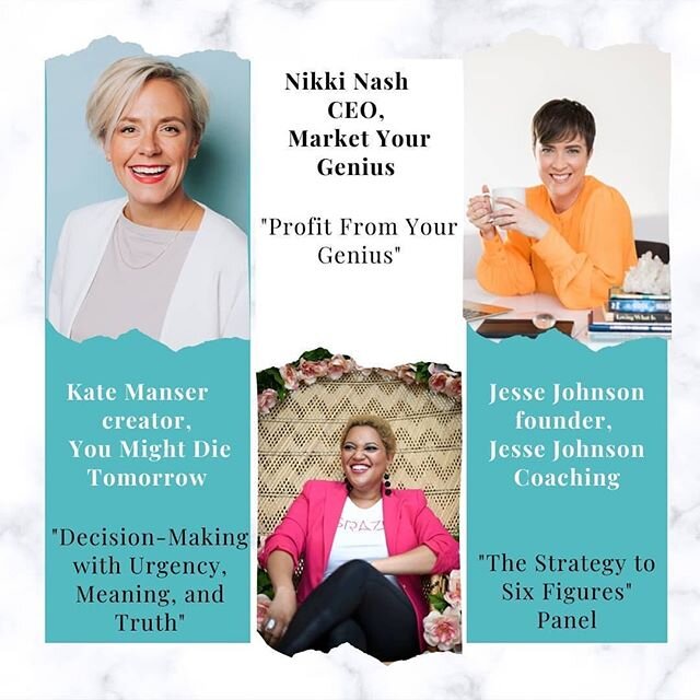Suffer from decision paralysis? I know I do sometimes!
I'll be speaking on one of my favorite topics, "Decision-Making with Urgency and Meaning" at The Power Players Conference next week.
I've got some incredible company! Making me lo