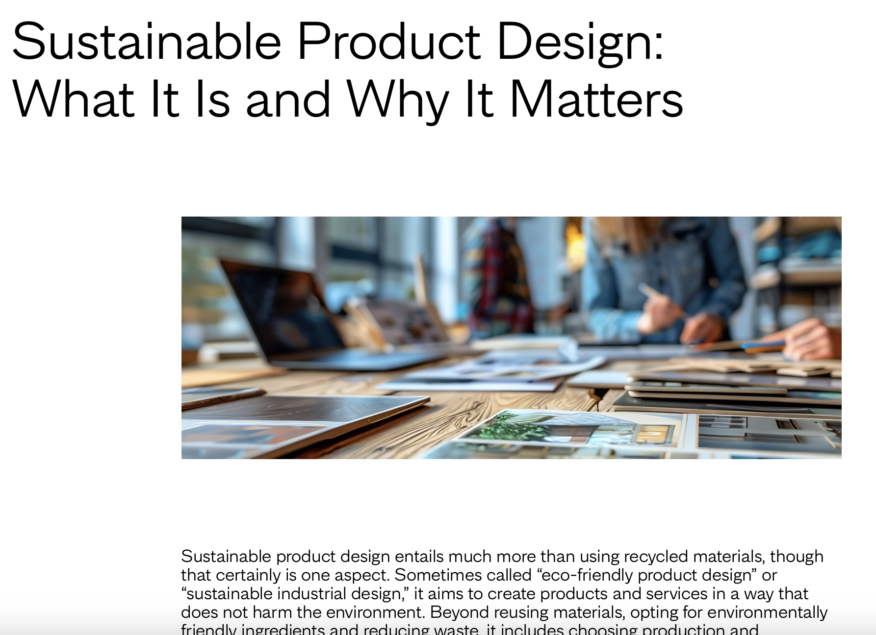 Blog Post (Material)