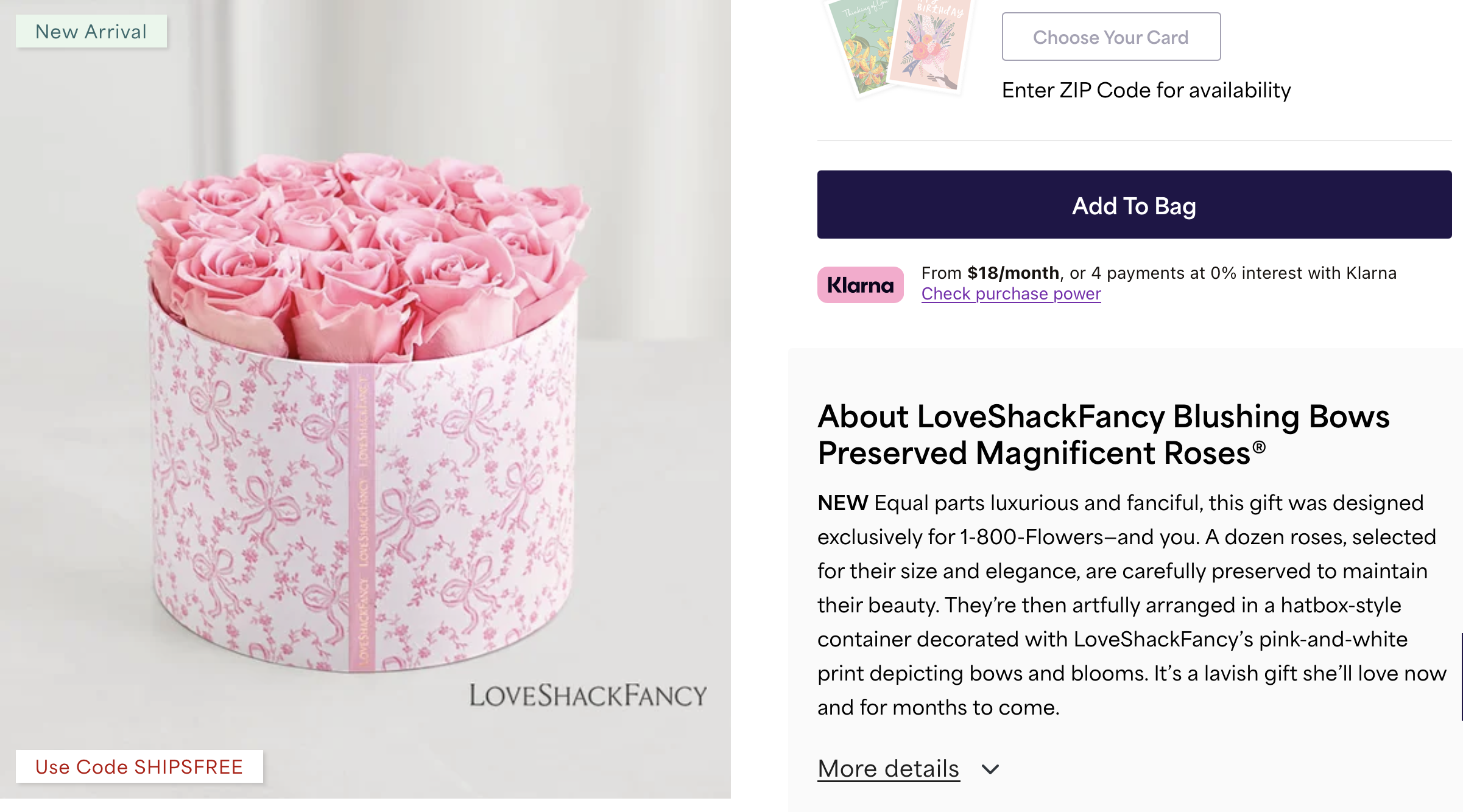 Product Description (1-800-Flowers)