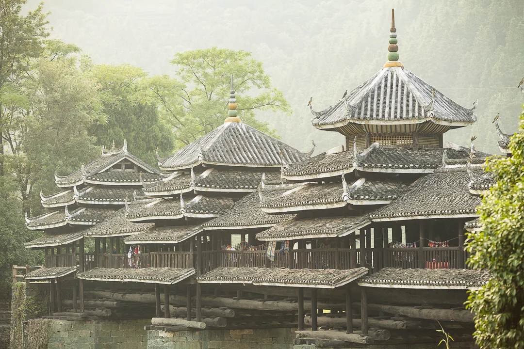 Chengyang Wind and Rain Bridge.