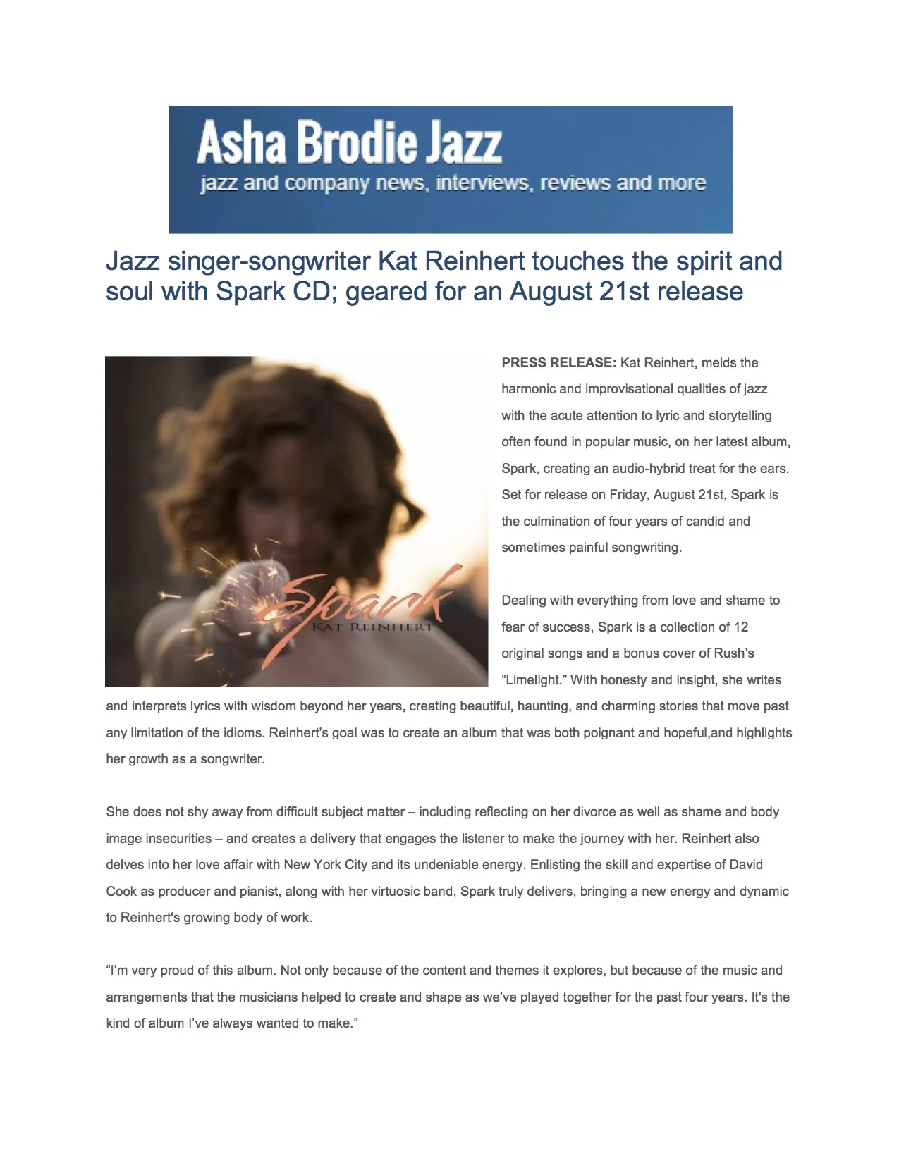 Asha Brodie Jazz