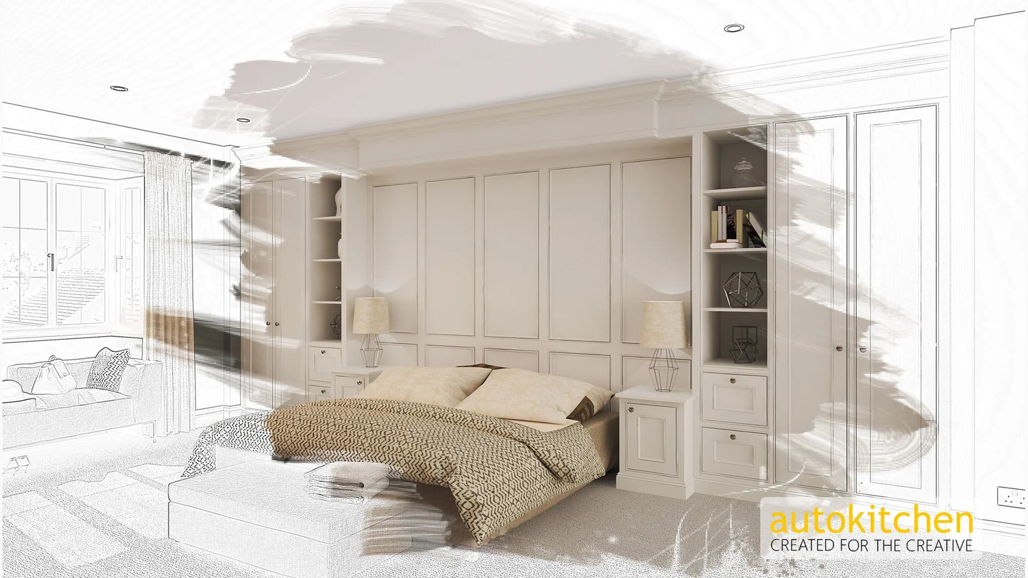 Autokitchen Artistic Effects Gallery — Kitchen Design Software Rendering Powered by ...