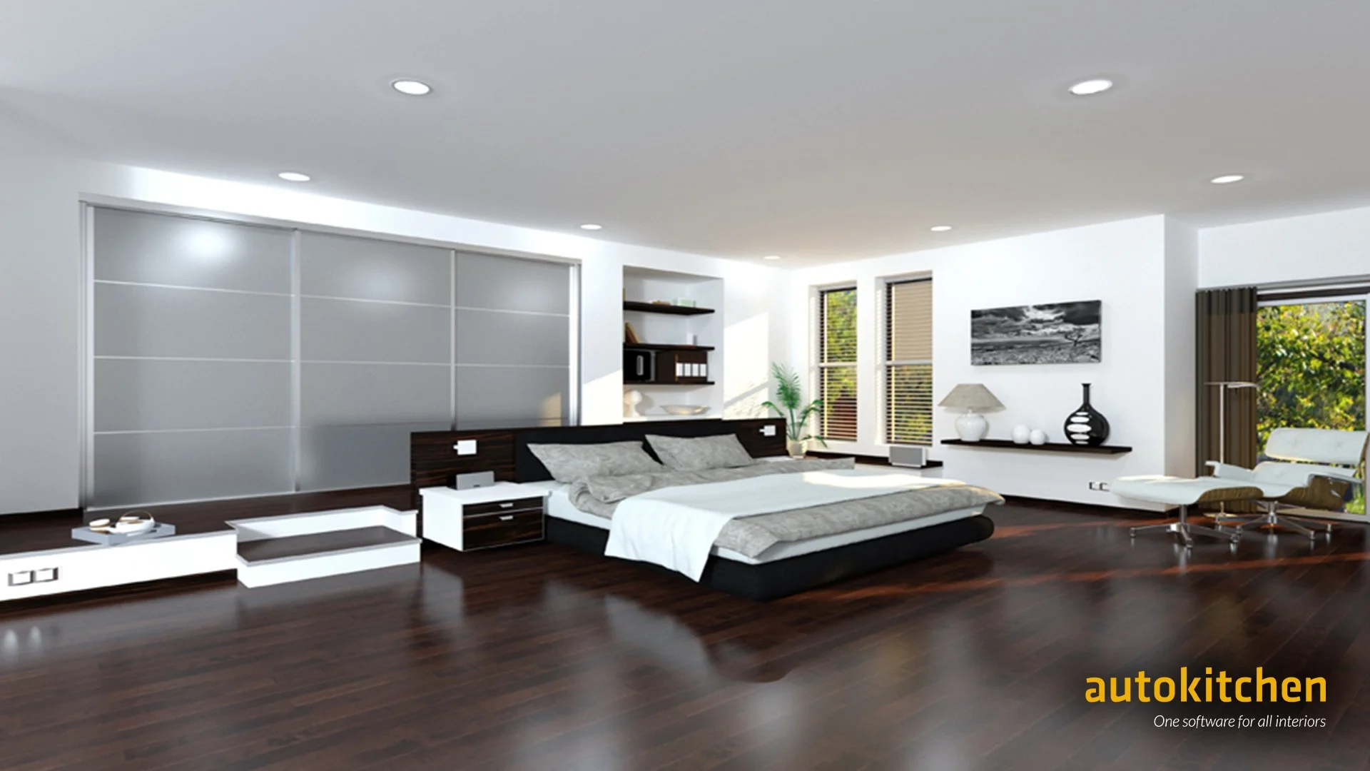 Bedroom Gallery — Kitchen Design Software Rendering Powered by VRAY