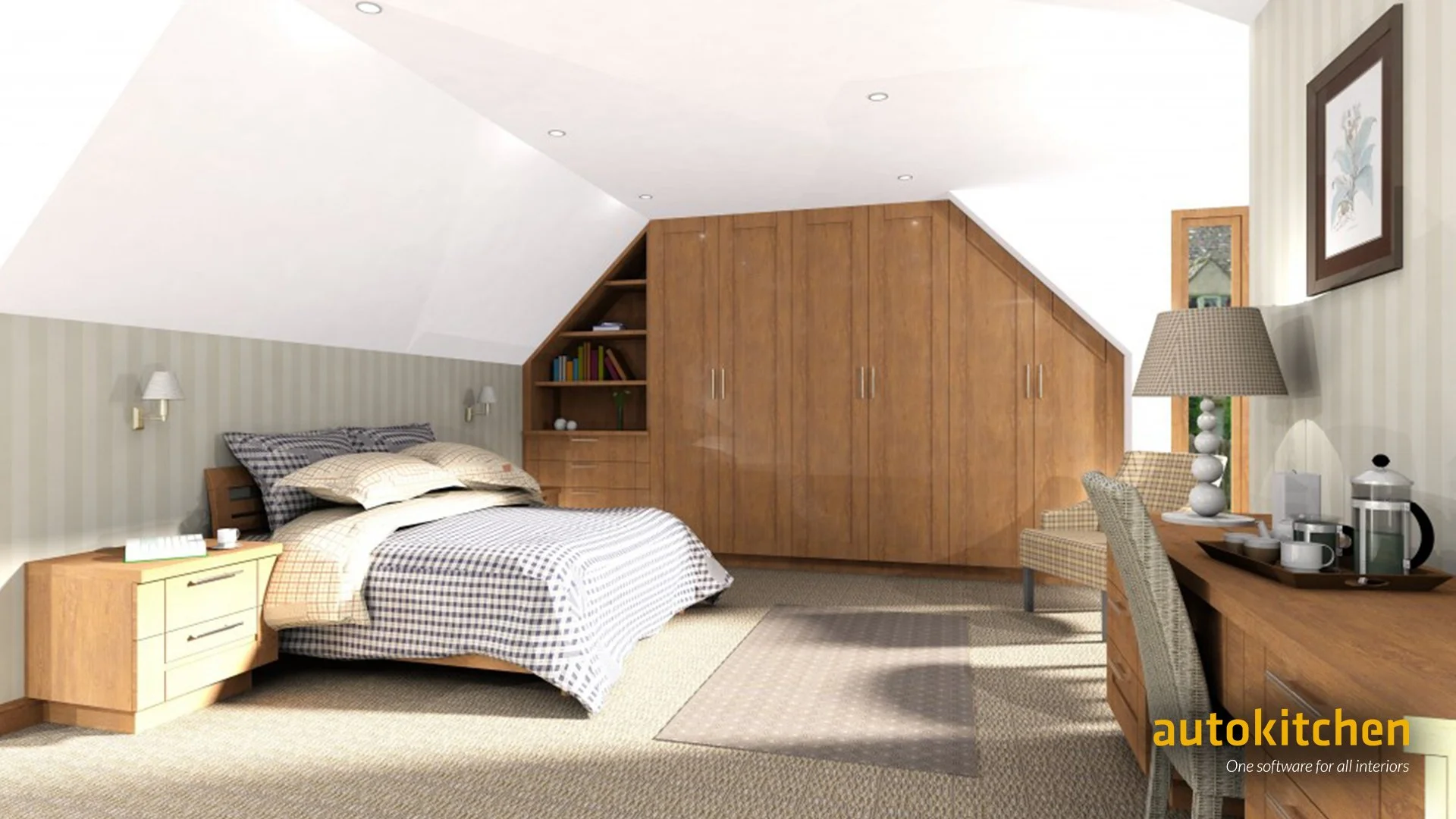 Bedroom Gallery — Kitchen Design Software Rendering Powered by VRAY