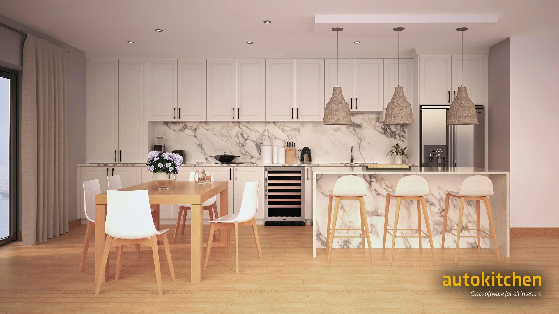 Kitchen Gallery — Kitchen Design Software Rendering Powered by VRAY