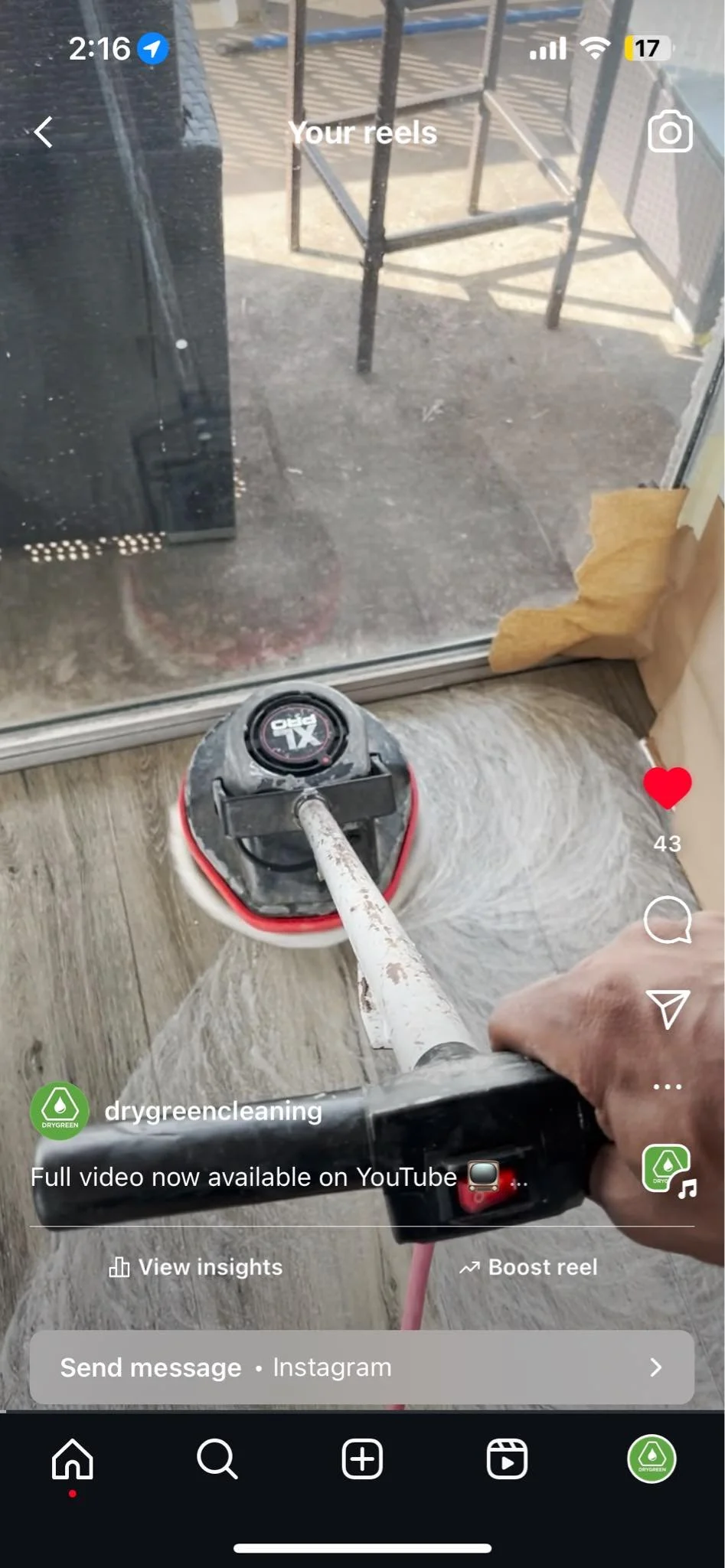 Luxury Vinyl Floor Cleaning - Upholstery Cleaning - Downtown Detroit, Michigan