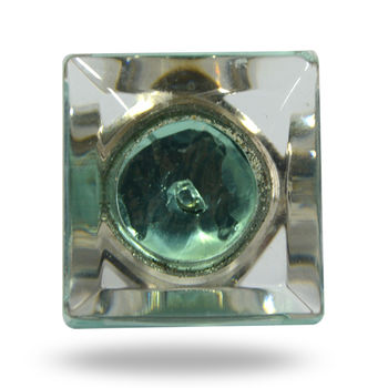 Deco Style Clear Glass Square
