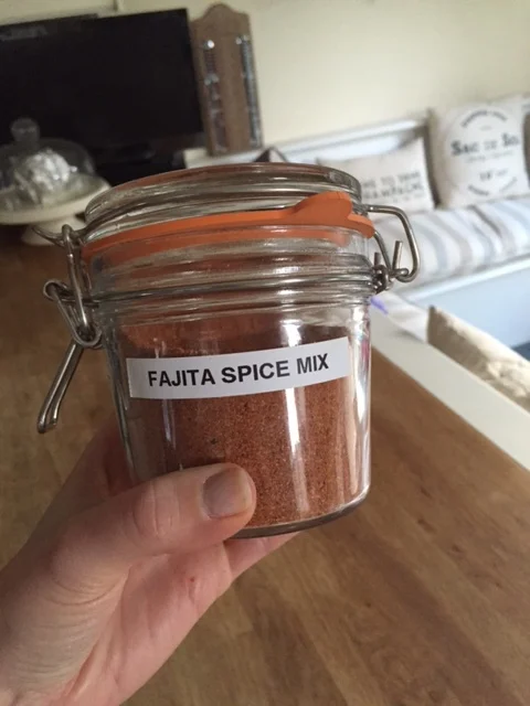 Don't forget to add a spice label to your Kilner jar.