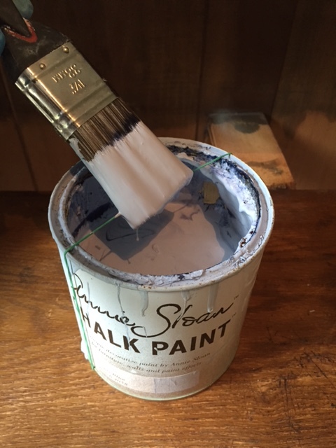 Get your chalk paint ready (don't forget this handy paint pot trick ).