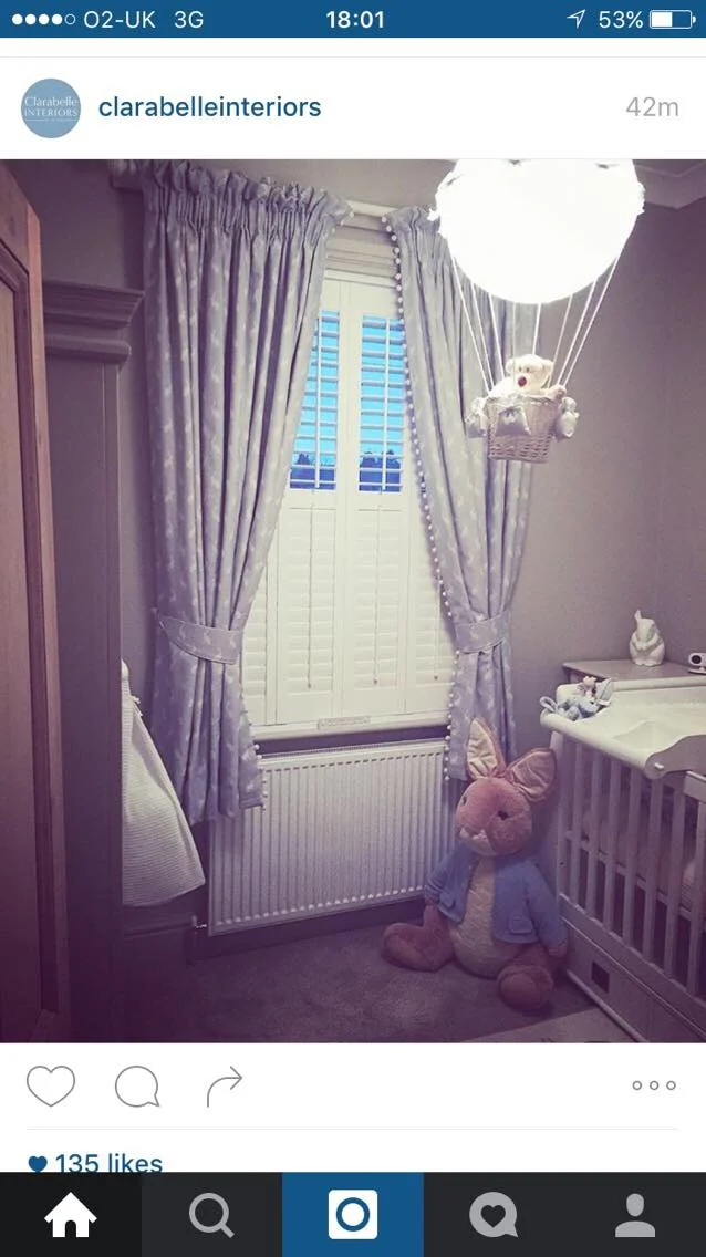 Nursery Curtains Before After Maison Bailey