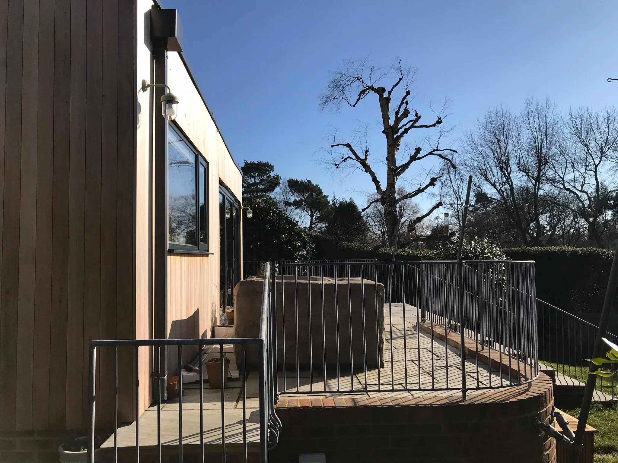Ignore the patio clutter - that’s our next project!