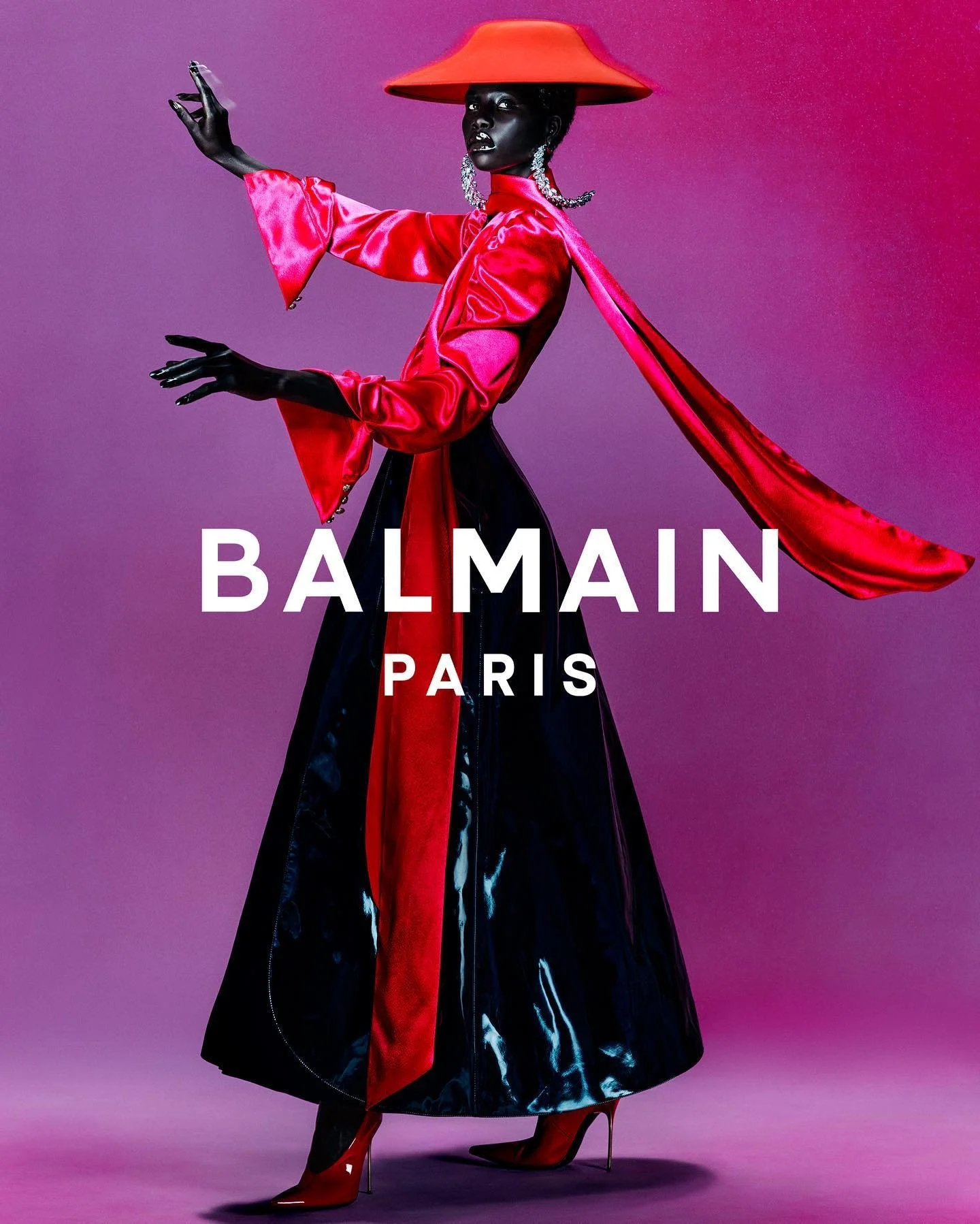 Balmain Spring 2023 Ad Campaign Review