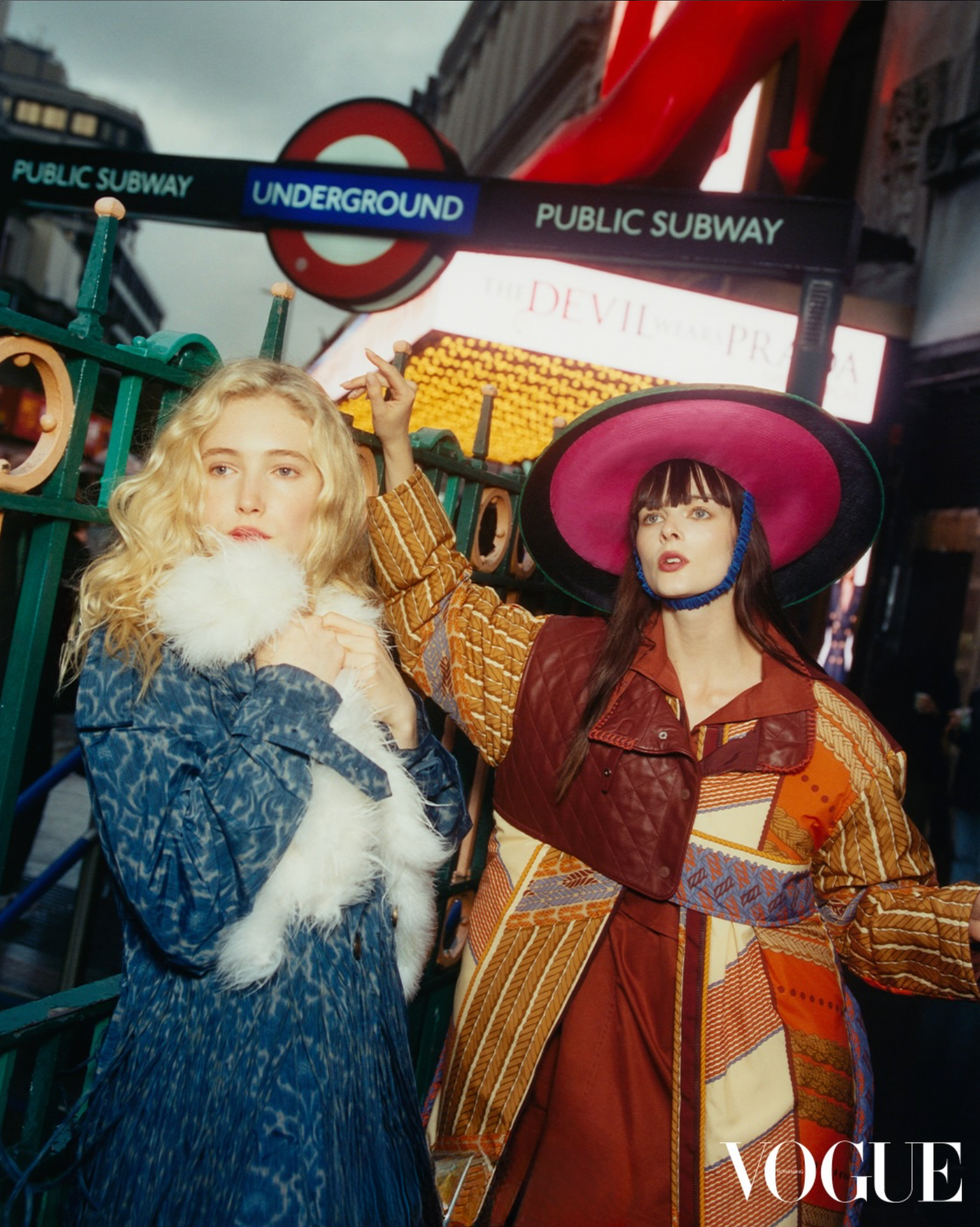 Drizzle Model London Drizzle Splashes Holiday Glam Models for Vogue Hong Kong ...