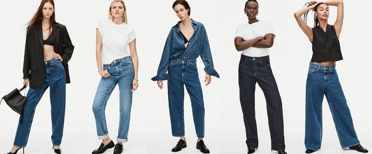 COS Sustainable Denim Spring 2022 Women's Campaign by Daniel Jackson ...