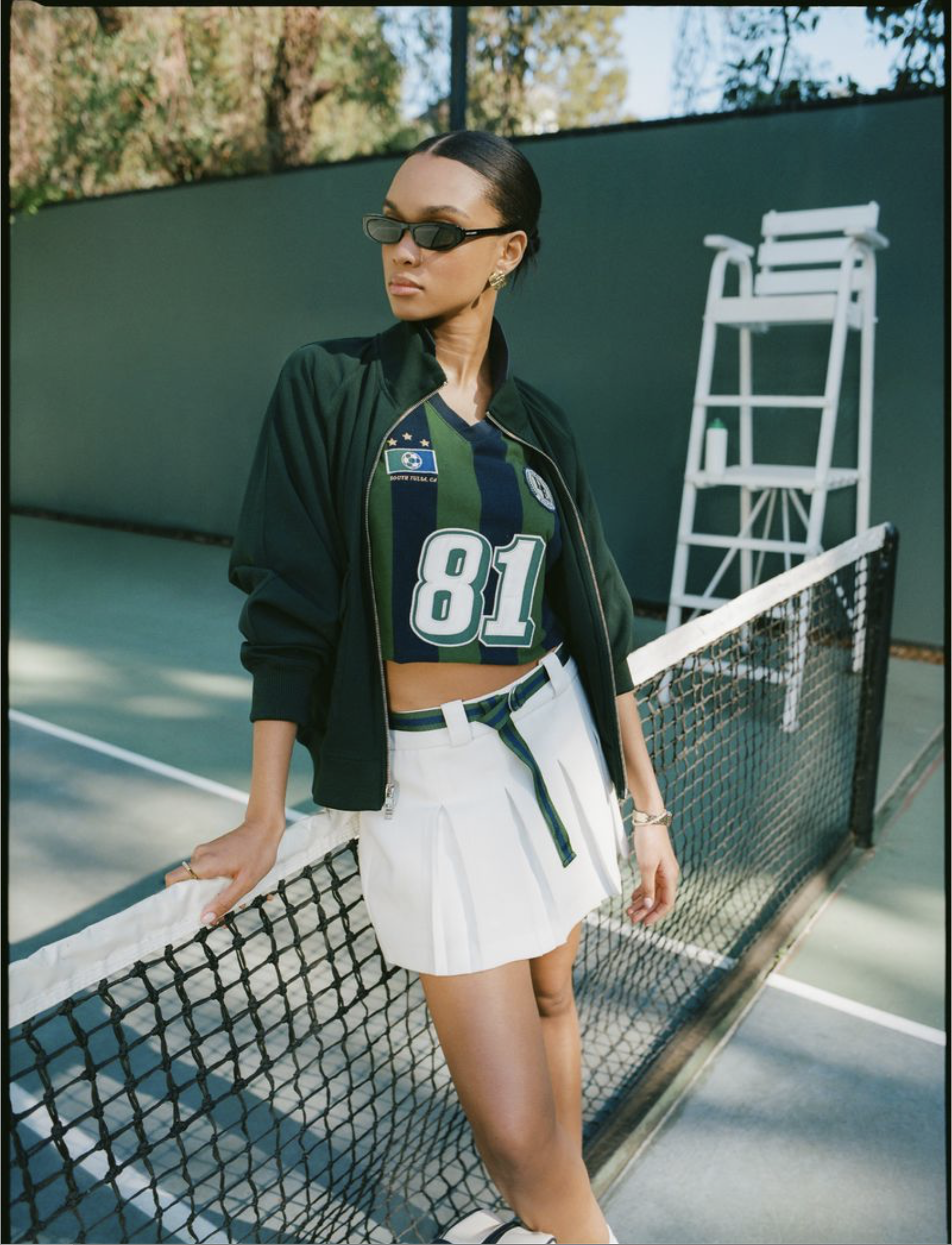 Abercrombie Danzy Estates Tennis Drop 2025 and Coco Gauff — Anne