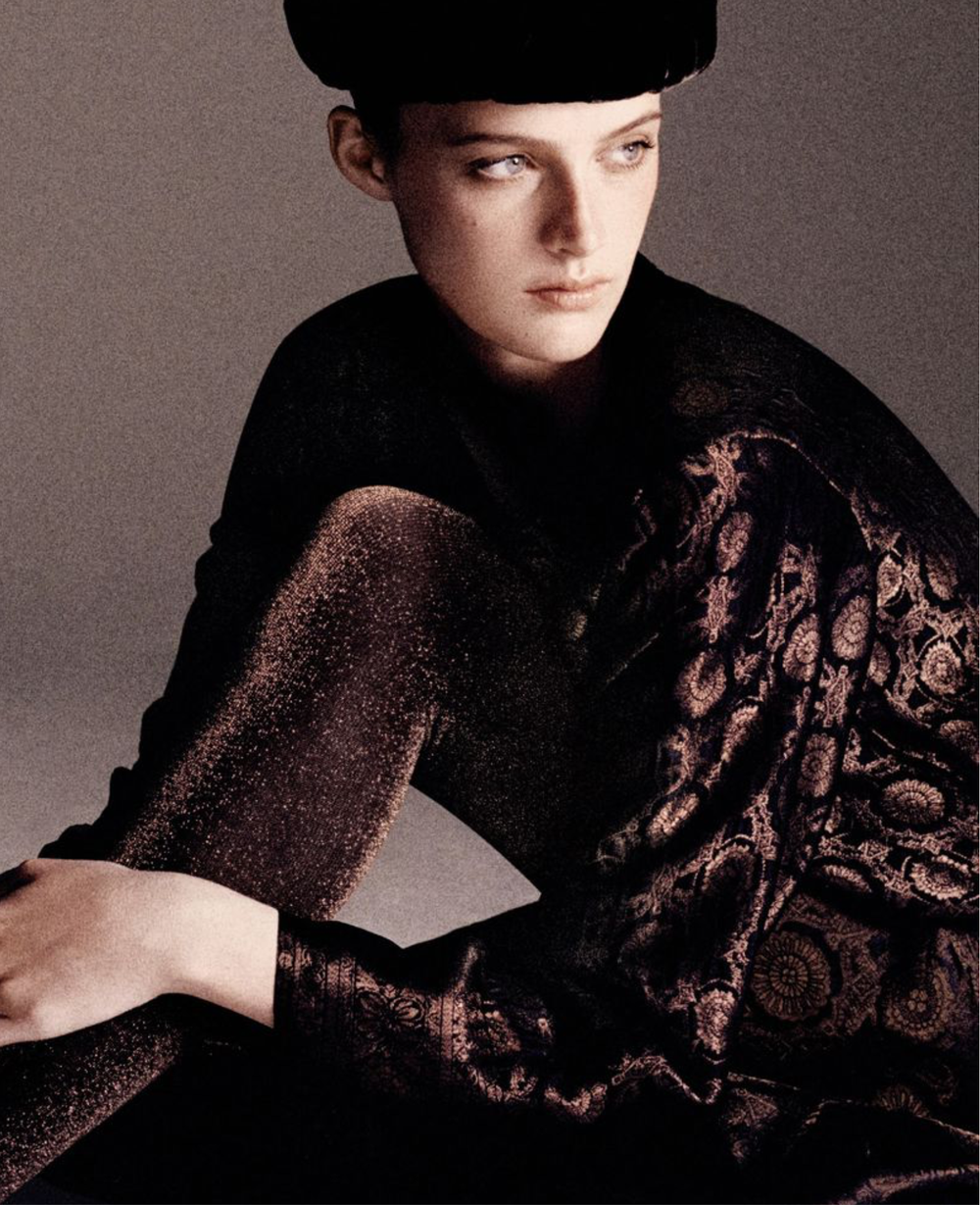 Lily Collins in Vogue Greece Jan 2023 by Cameron McCool — Anne of
