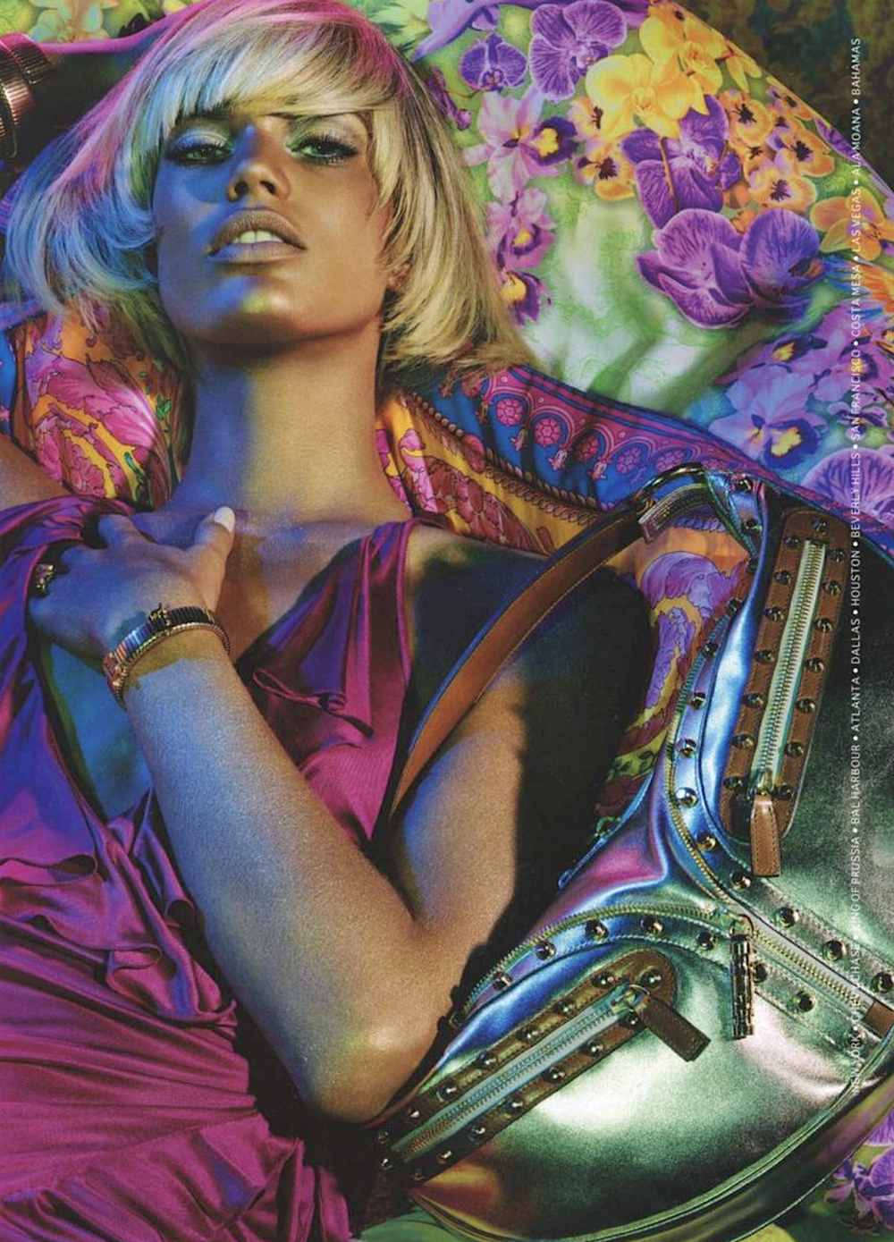 Versace Spring/Summer 2004 Campaign: Rianne Ten Haken by