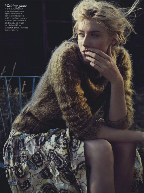 Elizabeth Debicki | Will Davidson | Vogue Australia December 2012 | See ...