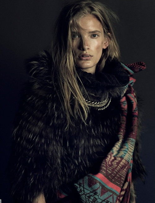 Ilsa de Boer In Artisan Layers By Takay For D Magazine October 2014 ...