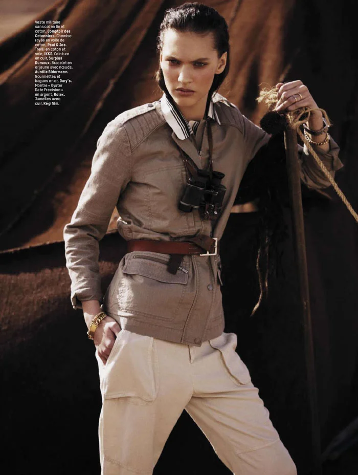 Maggie Jablonski In Desert Style By Stian Foss For L'Officiel Paris ...