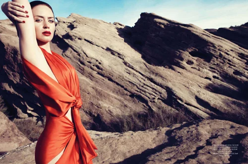Emily Blunt | Paola Kudacki | Harper's Bazaar UK January 2011 — Anne of