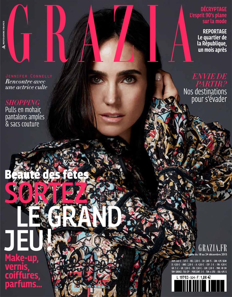 Jennifer Connelly Is Louis Vuitton Muse In David Roemer Snaps For Grazia  Magazine — Anne of Carversville