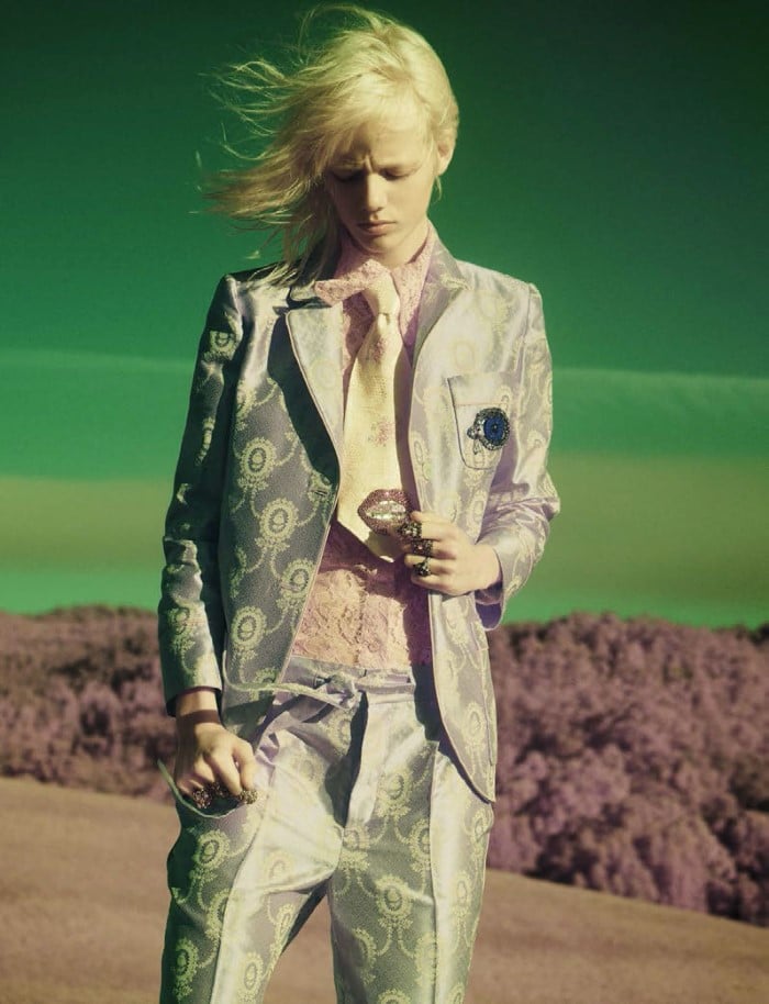 Sølve Sundsbø Hues Model Marjan Jonkman In 'So Cool' For Vogue Italy ...