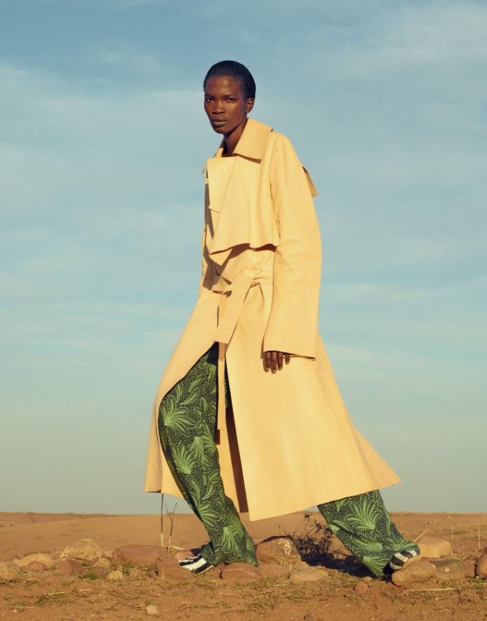 Aamito Lagum Makes Bold Moves In Mel Bles Images For Porter Magazine ...