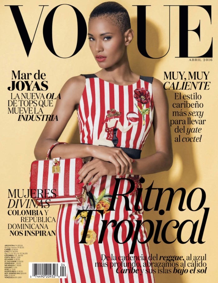 Ysaunny Brito Is Colorful Belle In Jacques Dequeker Images For Vogue ...