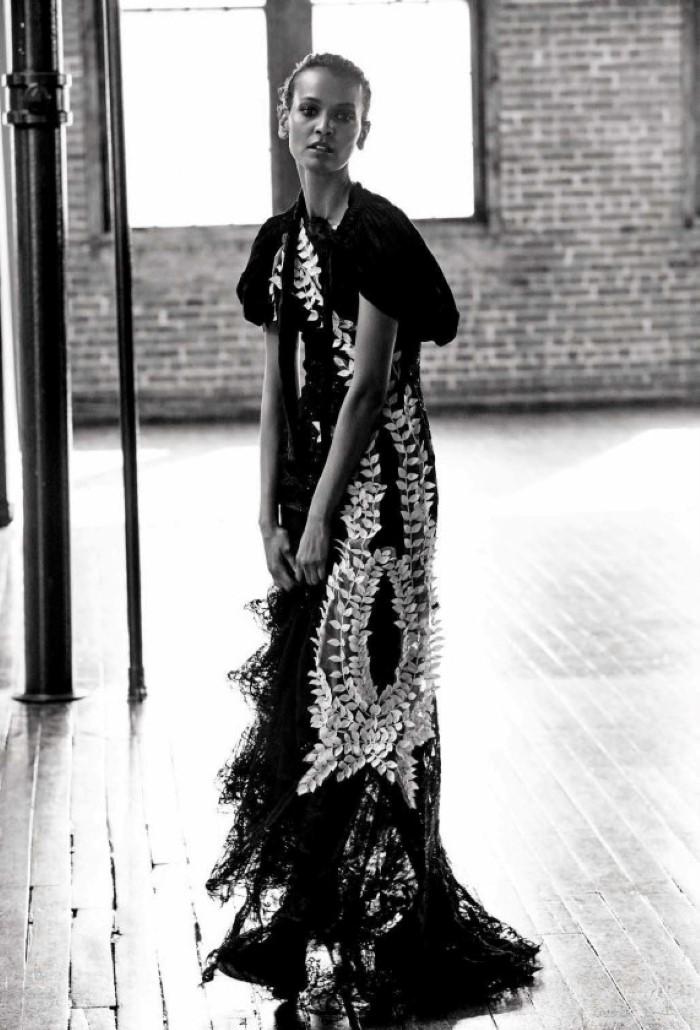 Patrick Demarchelier Shoots High Drama Elegance For Vogue Italia April ...