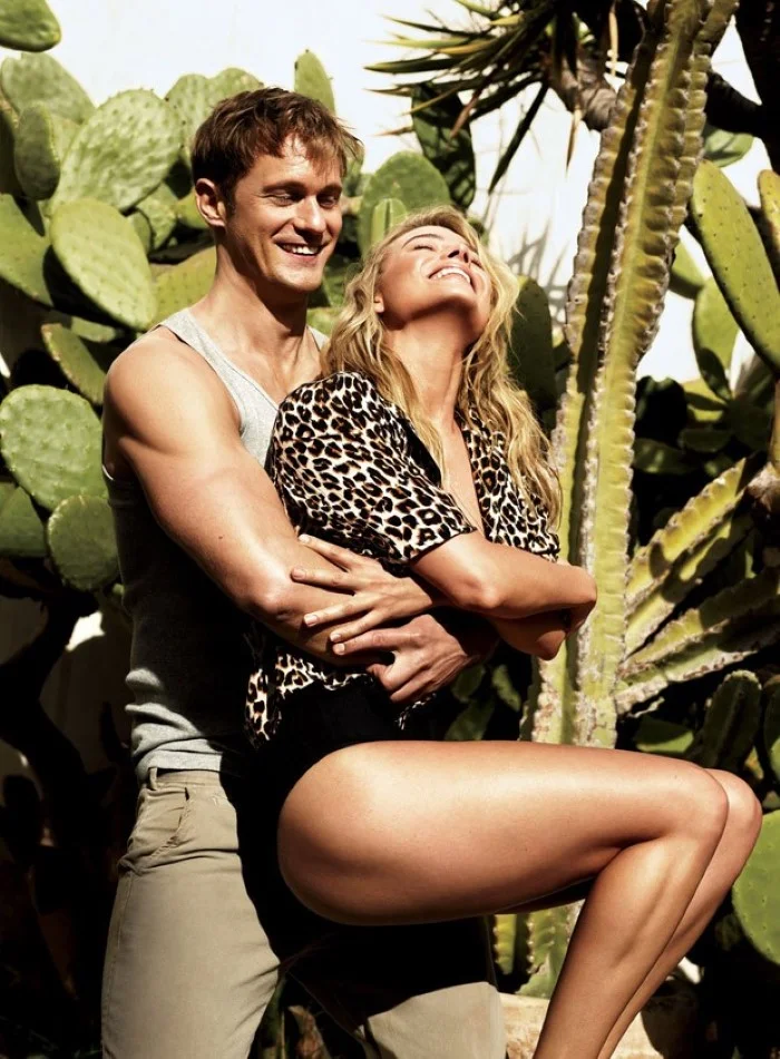 Margot Robbie & Alexander Skarsgard Front Vogue US, Lensed By Mert & Marcus