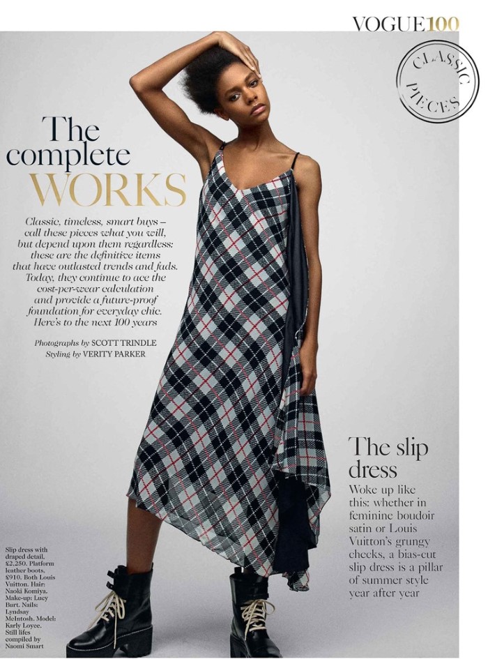 Scott Trindle Flashes Karly Loyce for Vogue UK 100th Anniversary — Anne ...