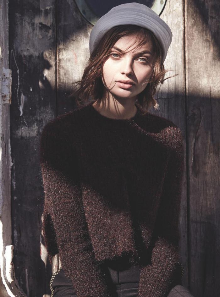 Moa Aberg Hits High Waters In Nicole Bentley Images For Marie Claire ...