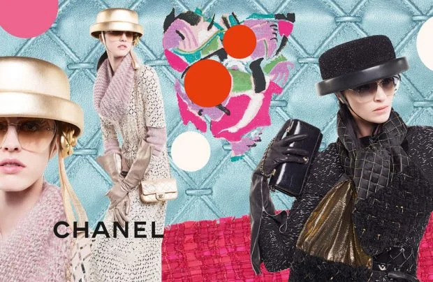 Mariacarla Boscono & Sarah Brannon Front Chanel Fall 2016 By Karl ...