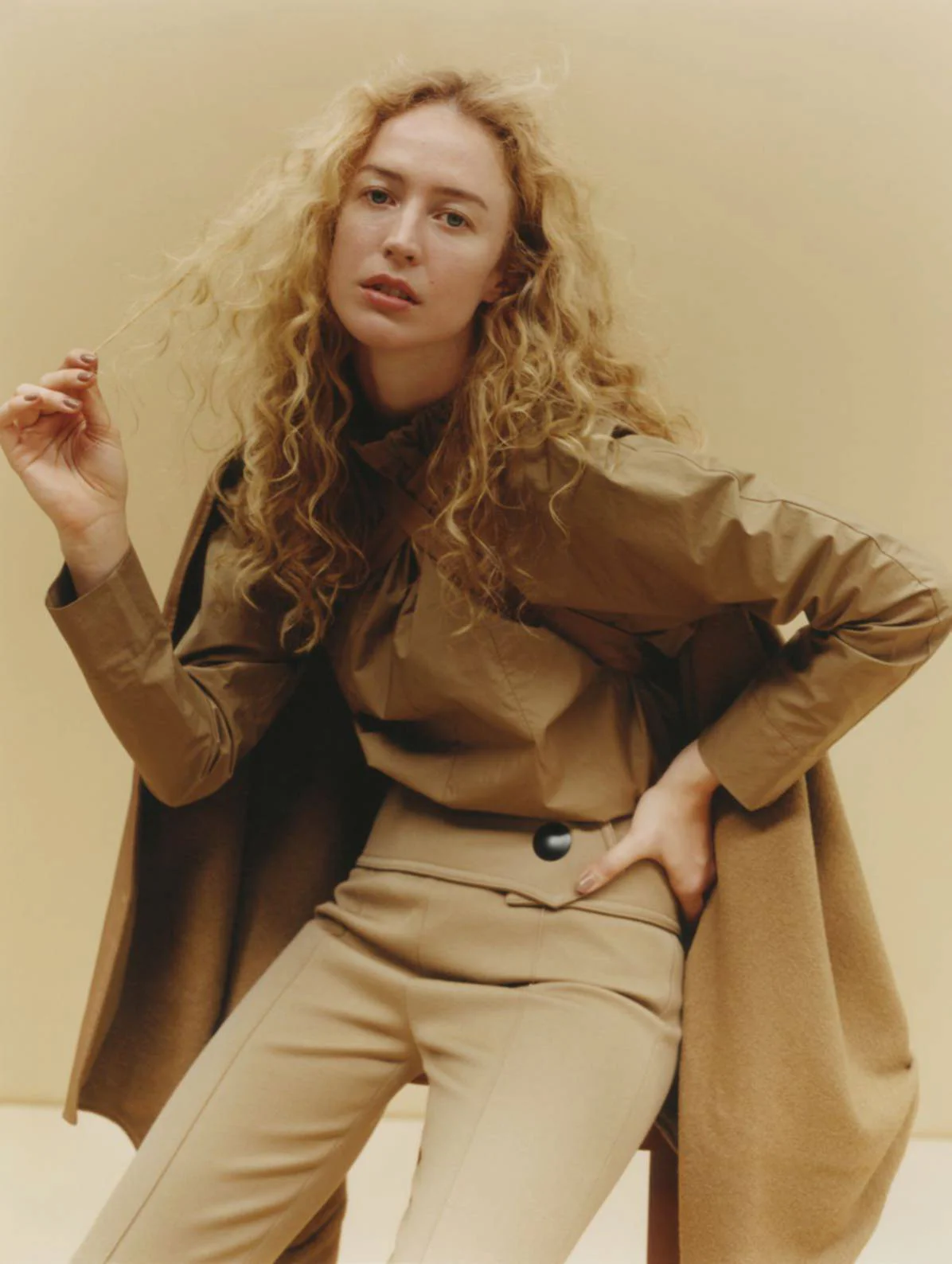 Model Raquel Zimmermann Is Lensed By Harley Weir For Vogue Paris August