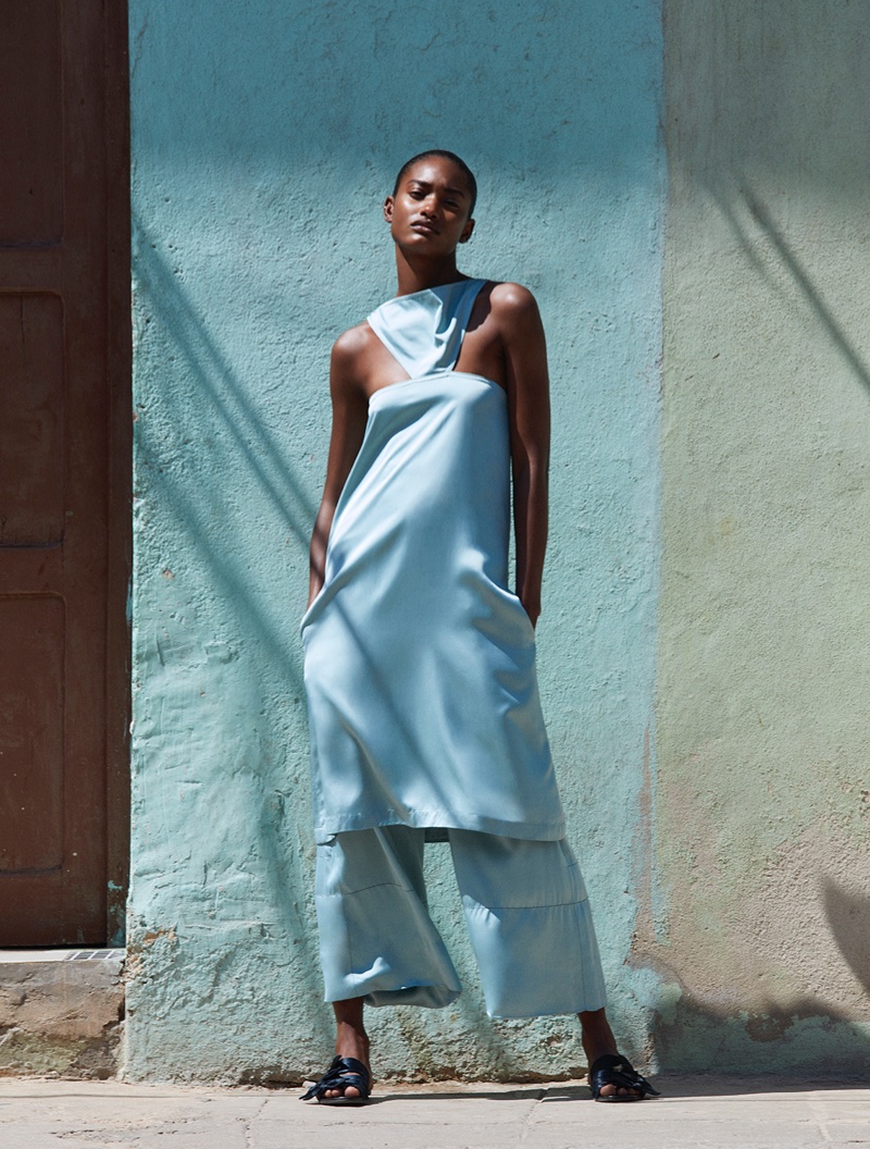 Melodie Monrose Is Slip Dress Beauty By Alvaro Beamud Cortes For ...