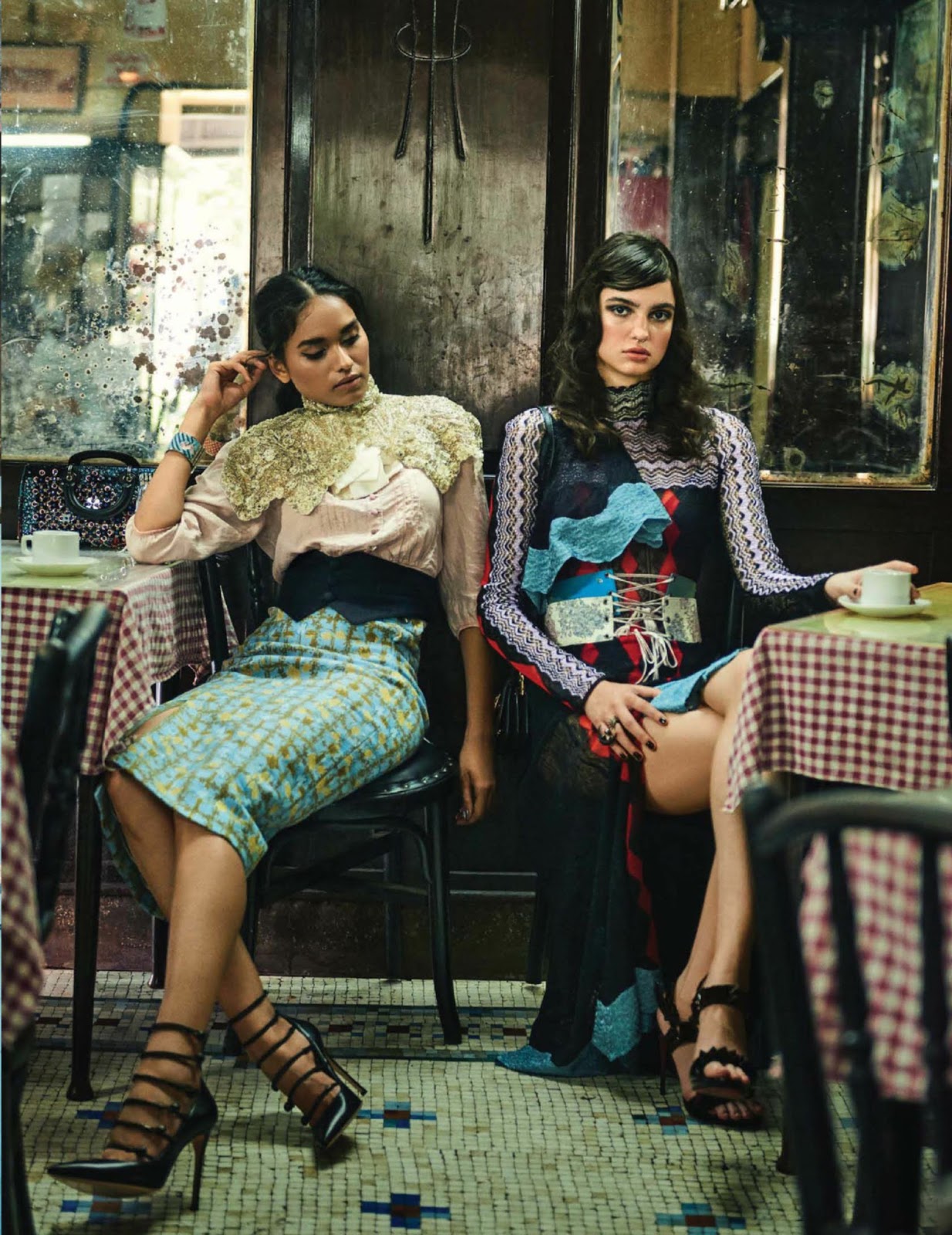 Hashim Badani Captures Meenakshi & Ilana 'Hourglass Minutes' For Vogue ...