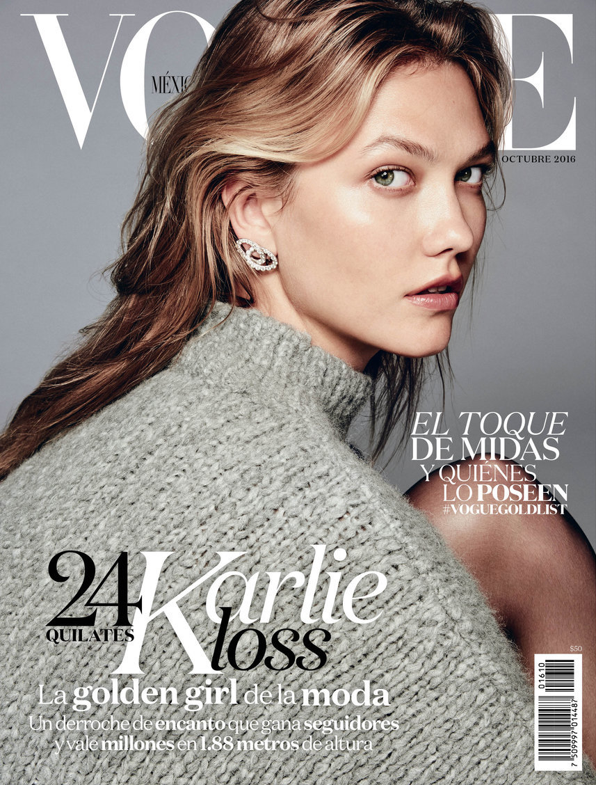 Karlie Kloss Is 'Golden Girl' By Chris Colls For Vogue Mexico October ...