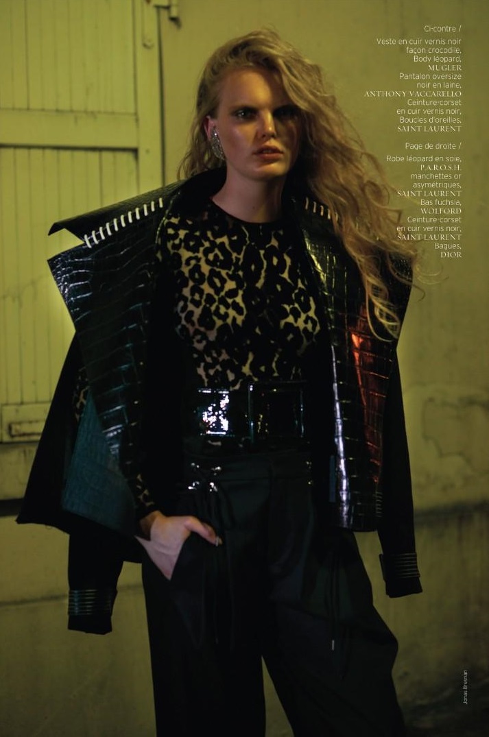 Hannah Kuiper Seduces In 'Paris Nights' For French Revue de Modes Fall ...