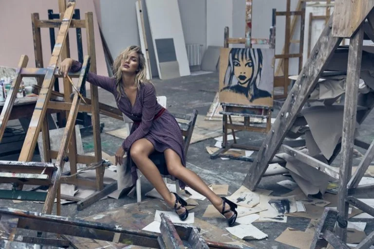 Tatana Kucharova Is Artist Muse By Paul de Luna For InStyle Czech ...