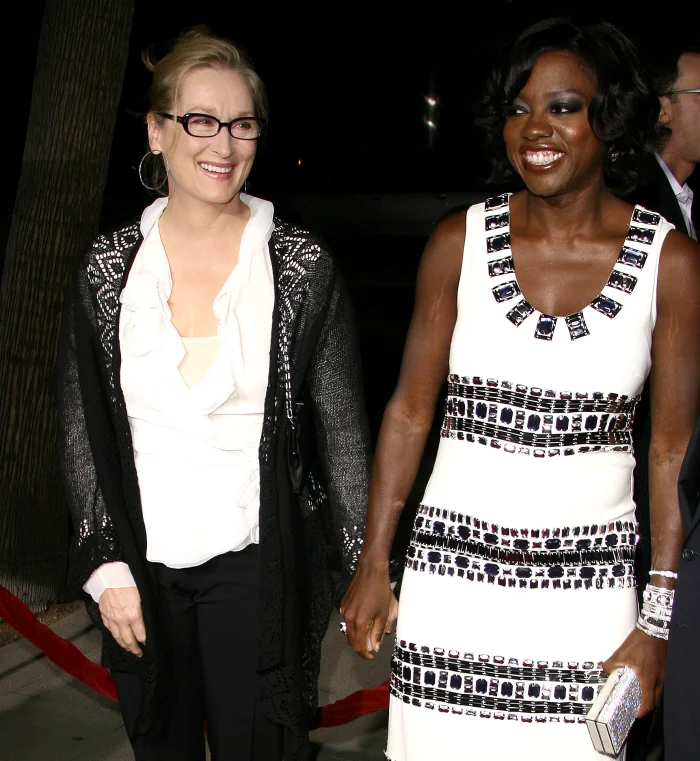 Close friends Meryl Streep and Viola Davis