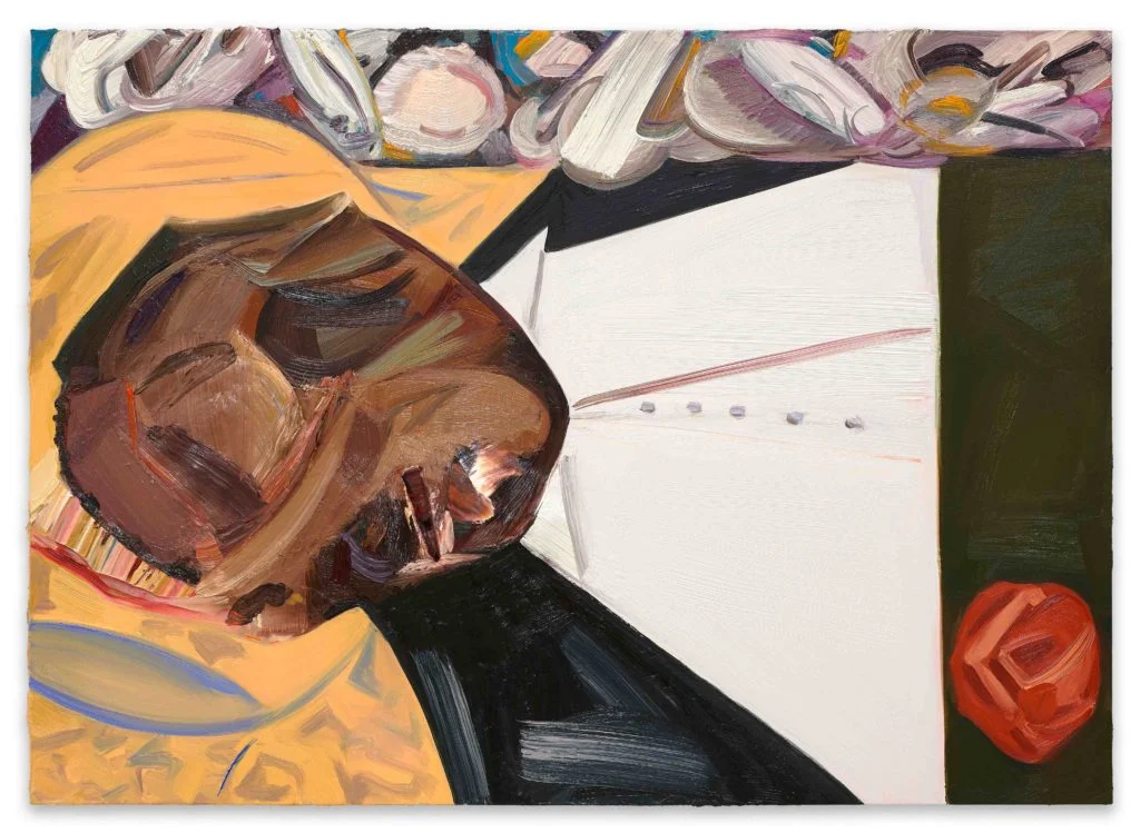 Dana Schutz, Open Casket (2016). Oil on canvas. Collection of the artist; courtesy Petzel, New York.