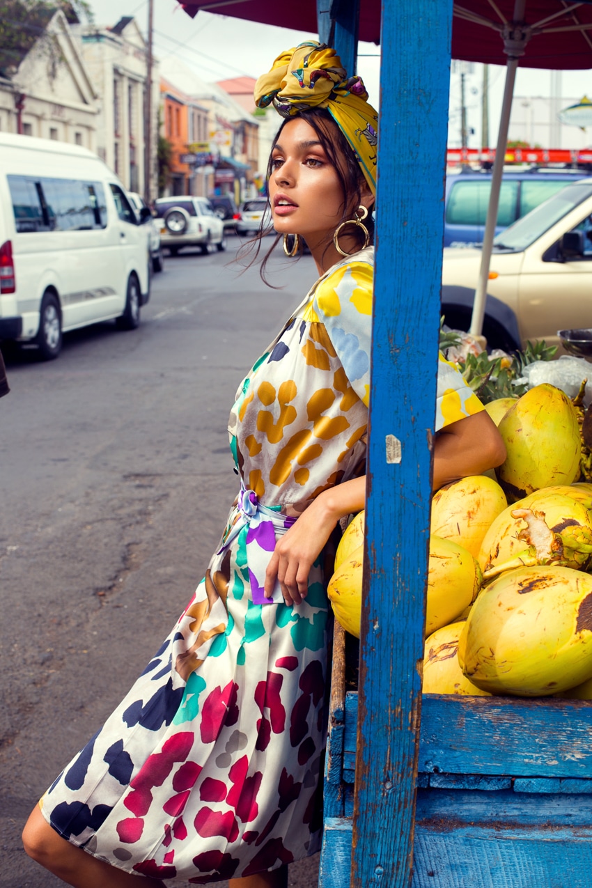 Livia Rangel Wears 'Caribbean Chic' Lensed By Daniela Rettore For Elle ...