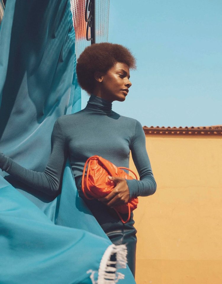 Karly Loyce Hugs Tailored Looks In 'Tinted Love' By Emma Tempest For ...